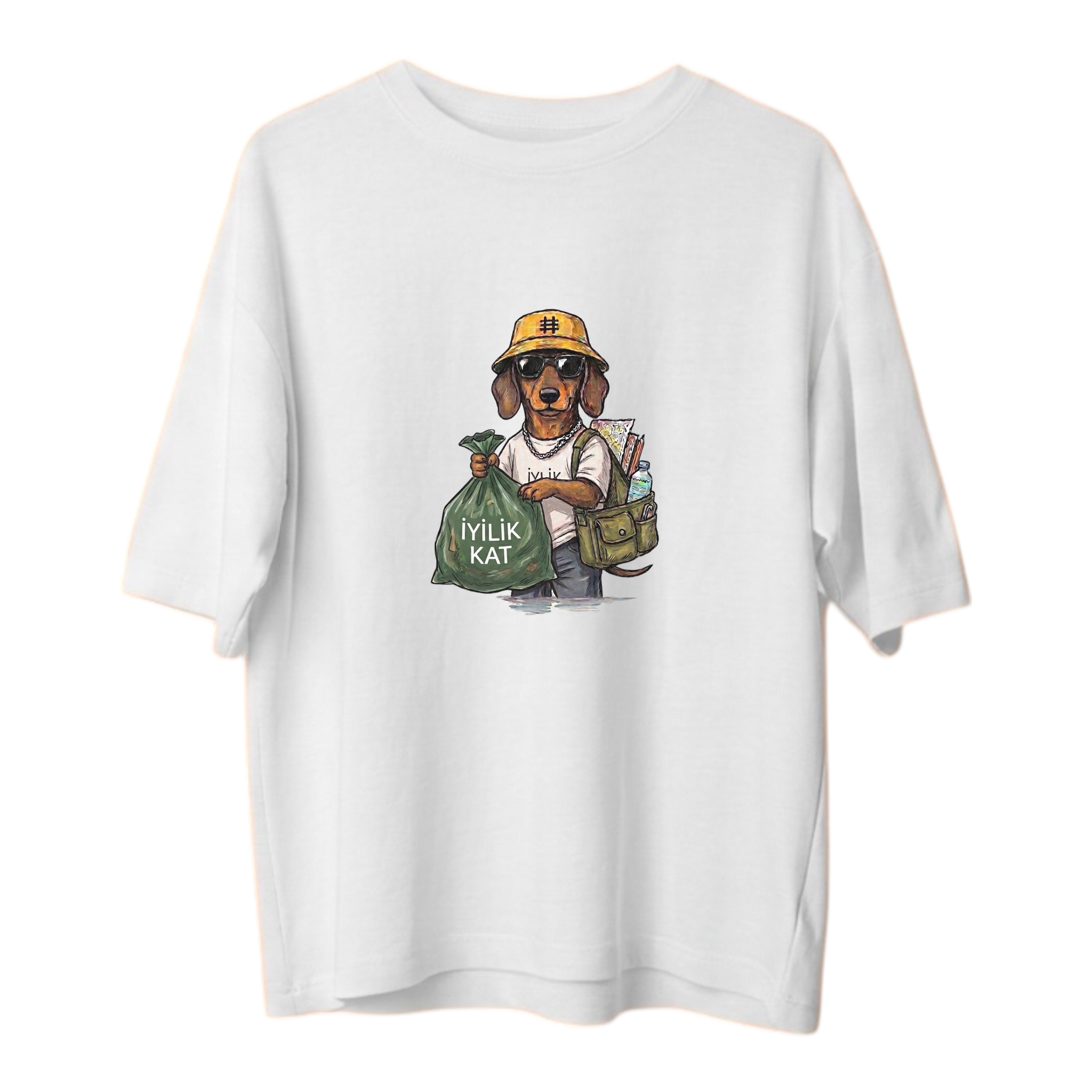 Babs#0014 “Bir İyilik” Tişörtü Unisex Giydiğin Her Parça çocuklara kitap olur