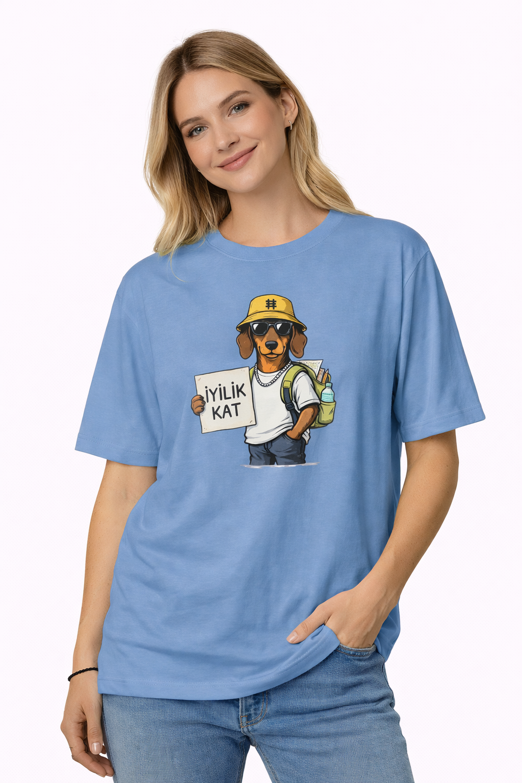 Babs #002 “Bir İyilik” Tişörtü Unisex Giydiğin Her Parça çocuklara kitap olur