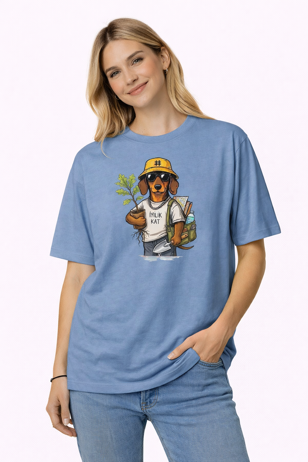 Babs#0018 “Bir İyilik” Tişörtü Unisex Giydiğin Her Parça çocuklara kitap olur