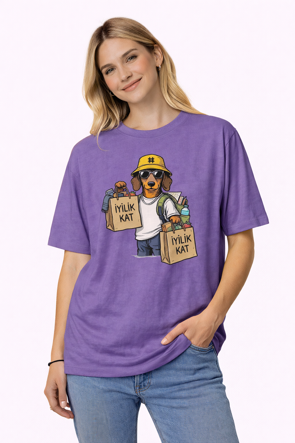 Babs#0023 “Bir İyilik” Tişörtü Unisex Giydiğin Her Parça çocuklara kitap olur